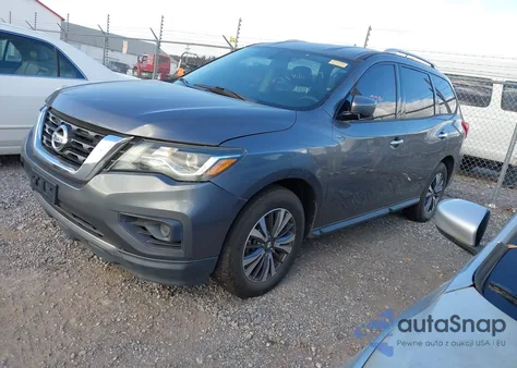 2017 Nissan Pathfinder S из США, поврежденный, VIN 5N1DR2MM4HC668826